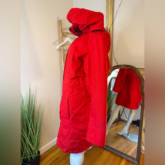 Eddie Bauer Women's 2 in 1 Coat/Raincoat with Removable Quilted Lining Red TXL - Picture 2 of 13